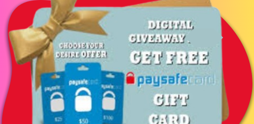 Get Easy Paysafecard Gift Card Free - Cdqdeal