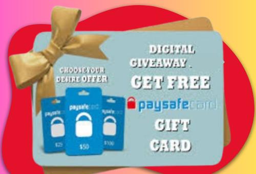 Get Easy Paysafecard Gift Card Free - Cdqdeal