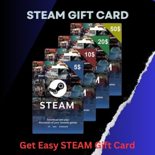 Get Easy Steam Gift Card.