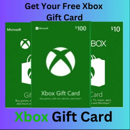 Get Free Xbox gift card So Easy.